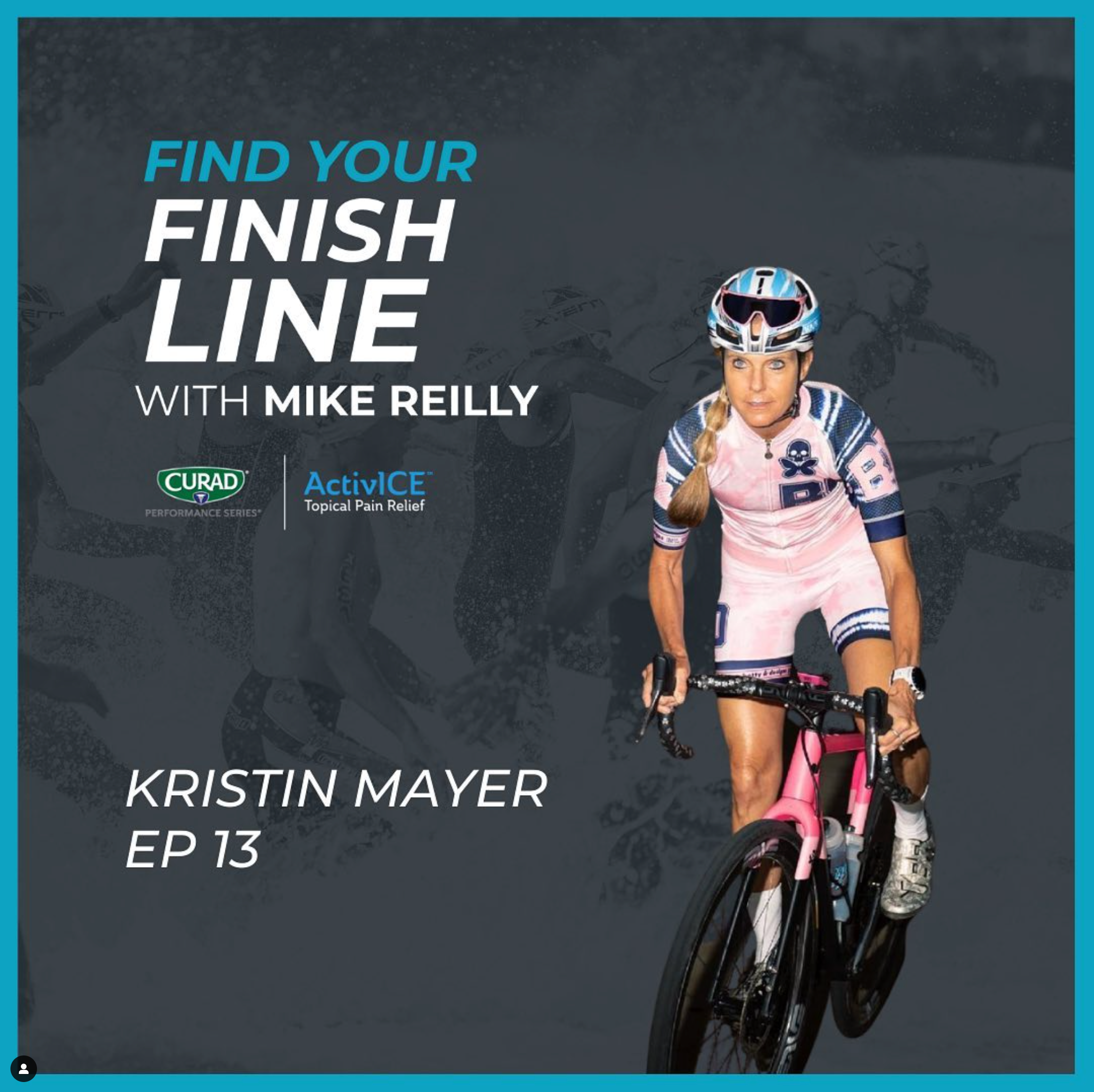KRISTIN MAYER INTERVIEWED ON FIND YOUR FINISH LINE WITH MIKE REILLY