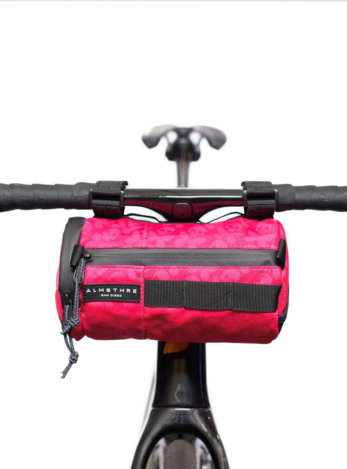 betty designs pink bar bag cycling