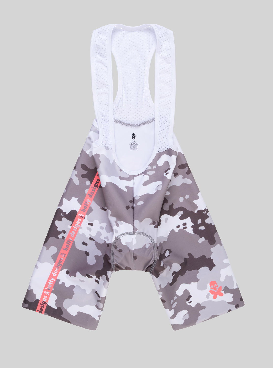 Camo Pro Seamless Bib Short White