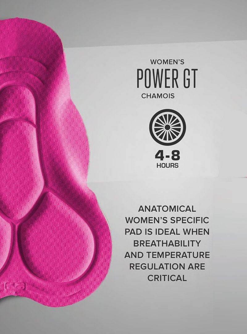 betty design cycling chamois for women