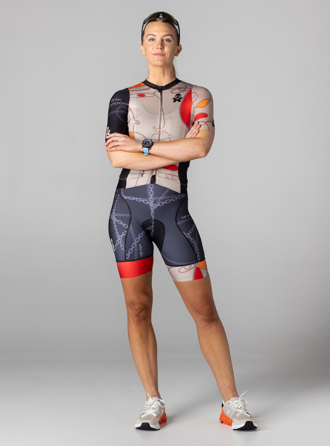 betty designs goddess cycling jersey for women