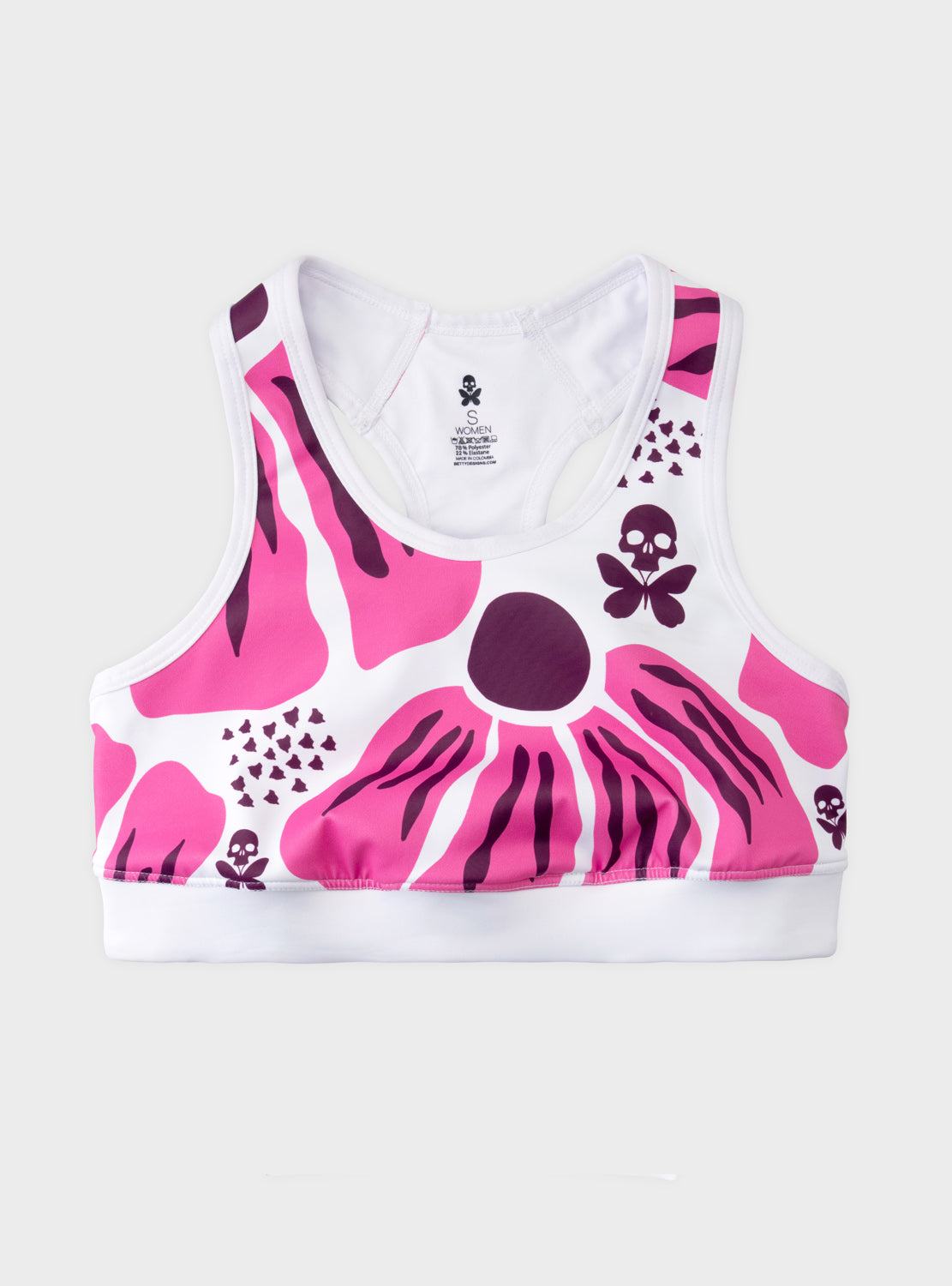 betty designs kona sports bra for women