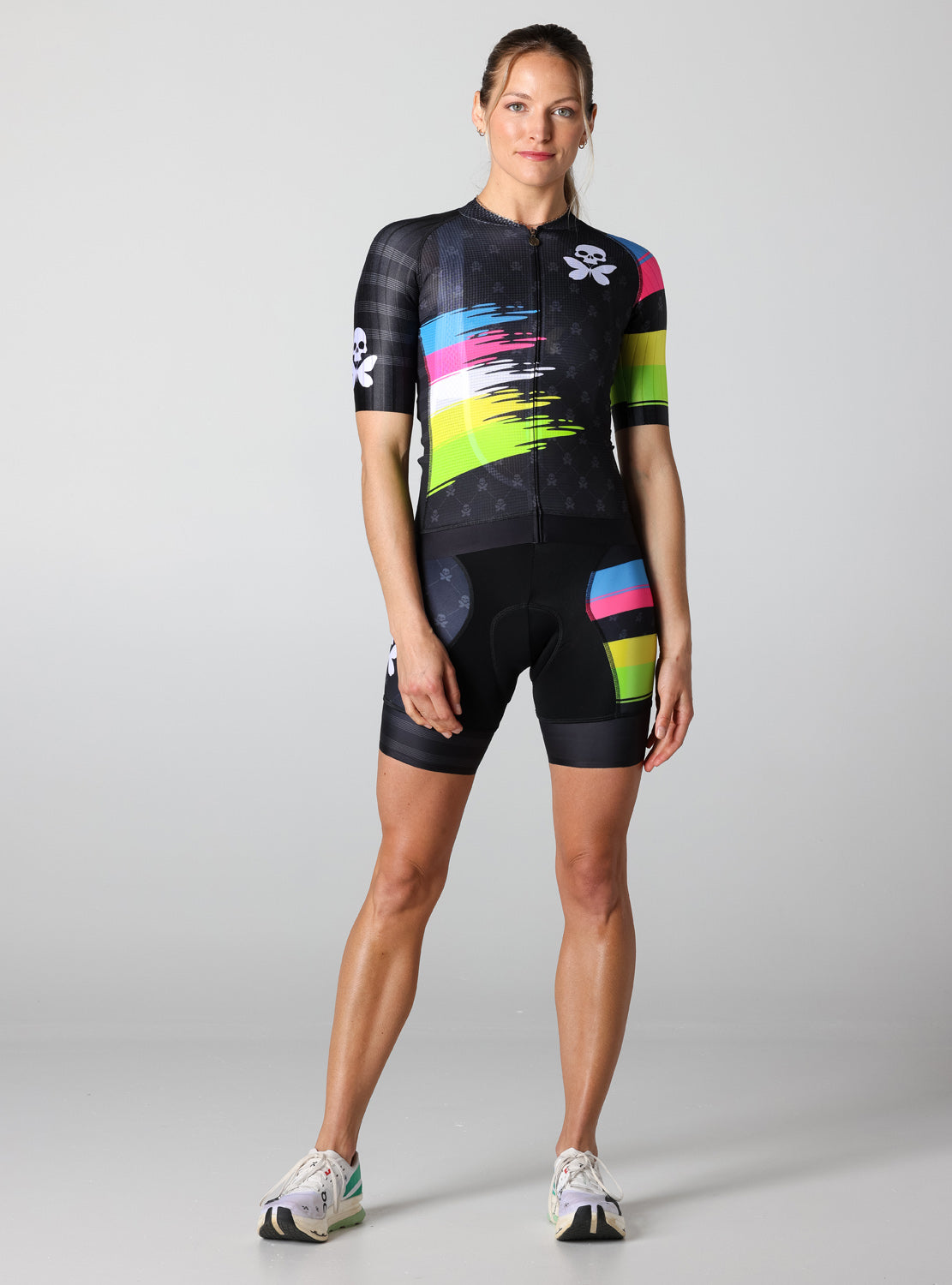 betty designs world champs cycle jersey and shorts for women