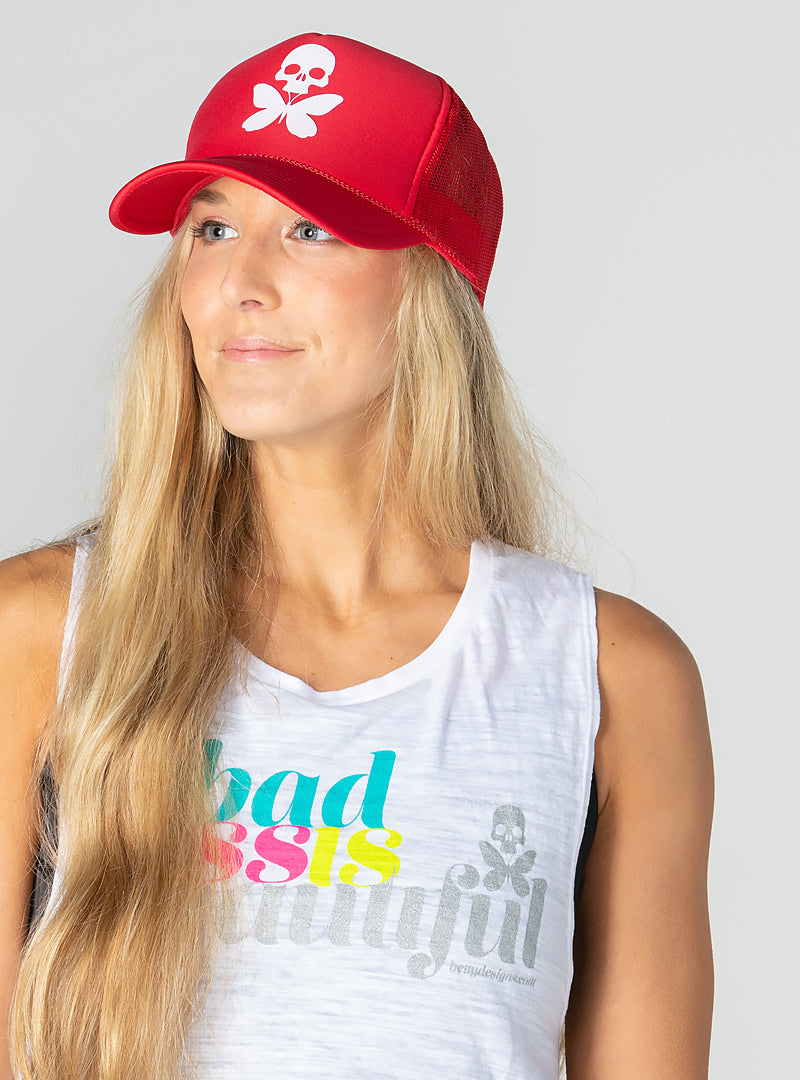 betty designs retro trucker