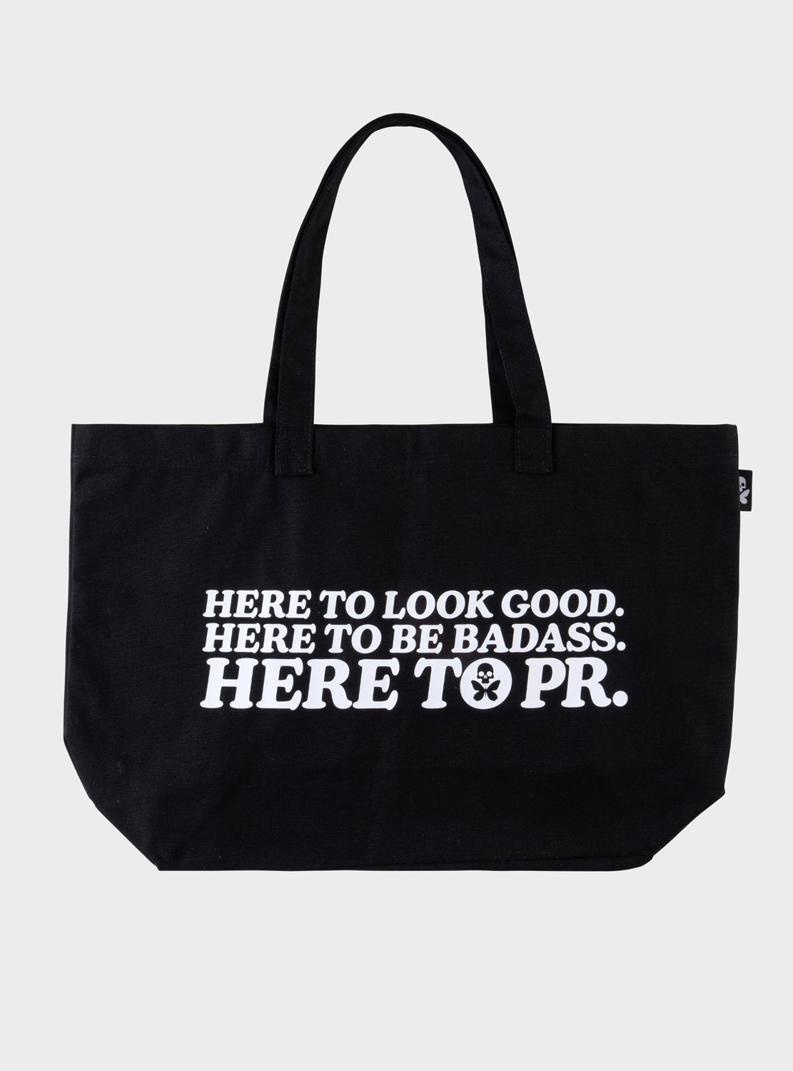 betty designs heavy canvas tote bag