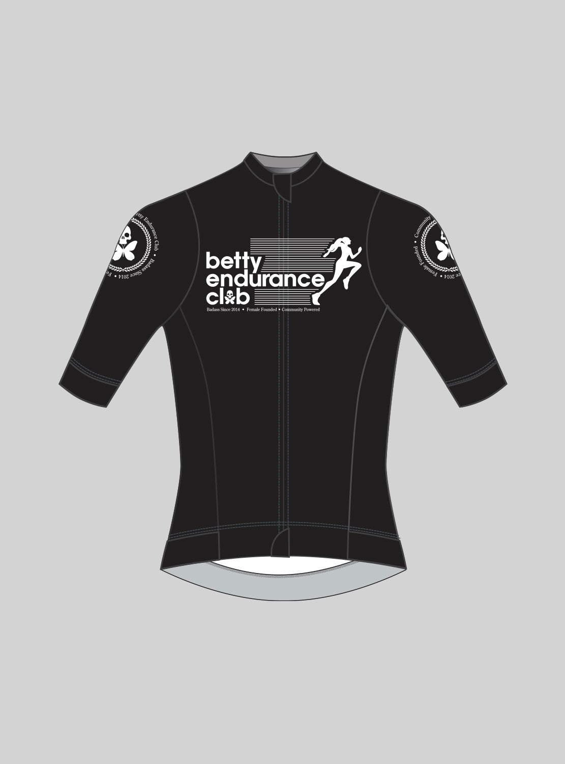 betty designs betty endurance club cycling jersey for women