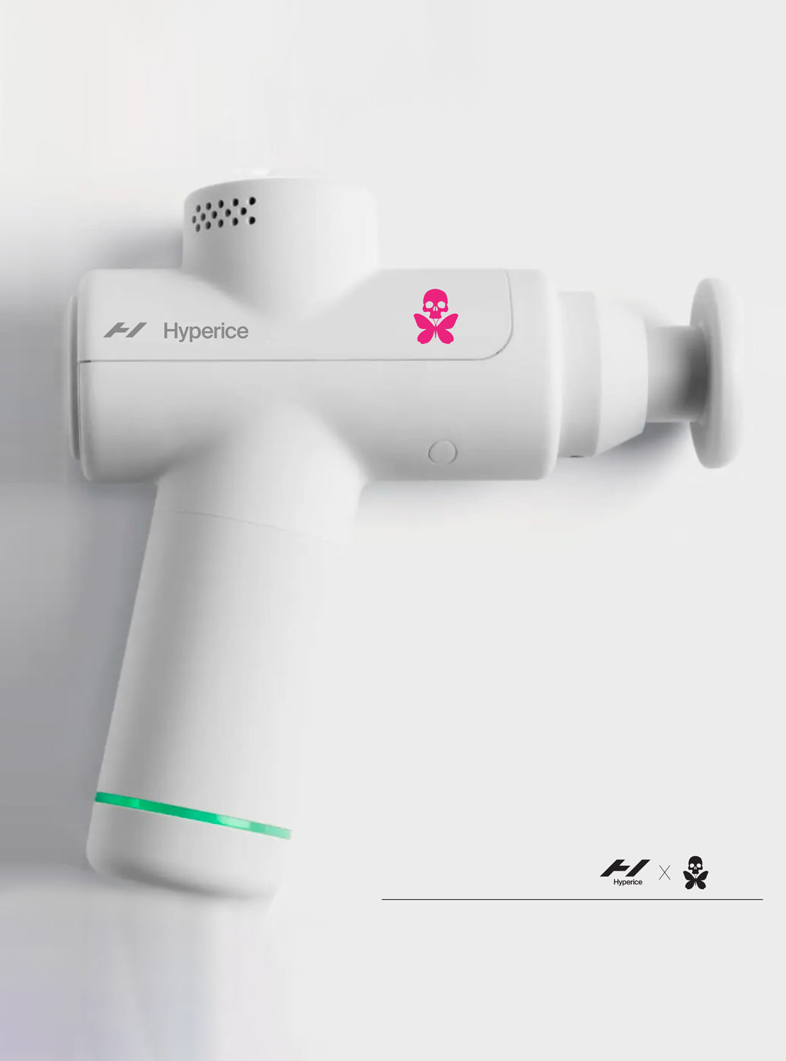 betty designs x hyperice hypervolt go masage device