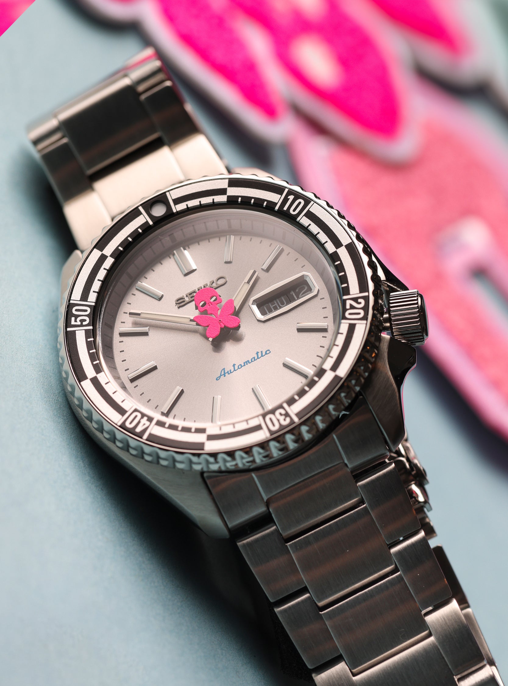 betty designs seiko watch collaboration