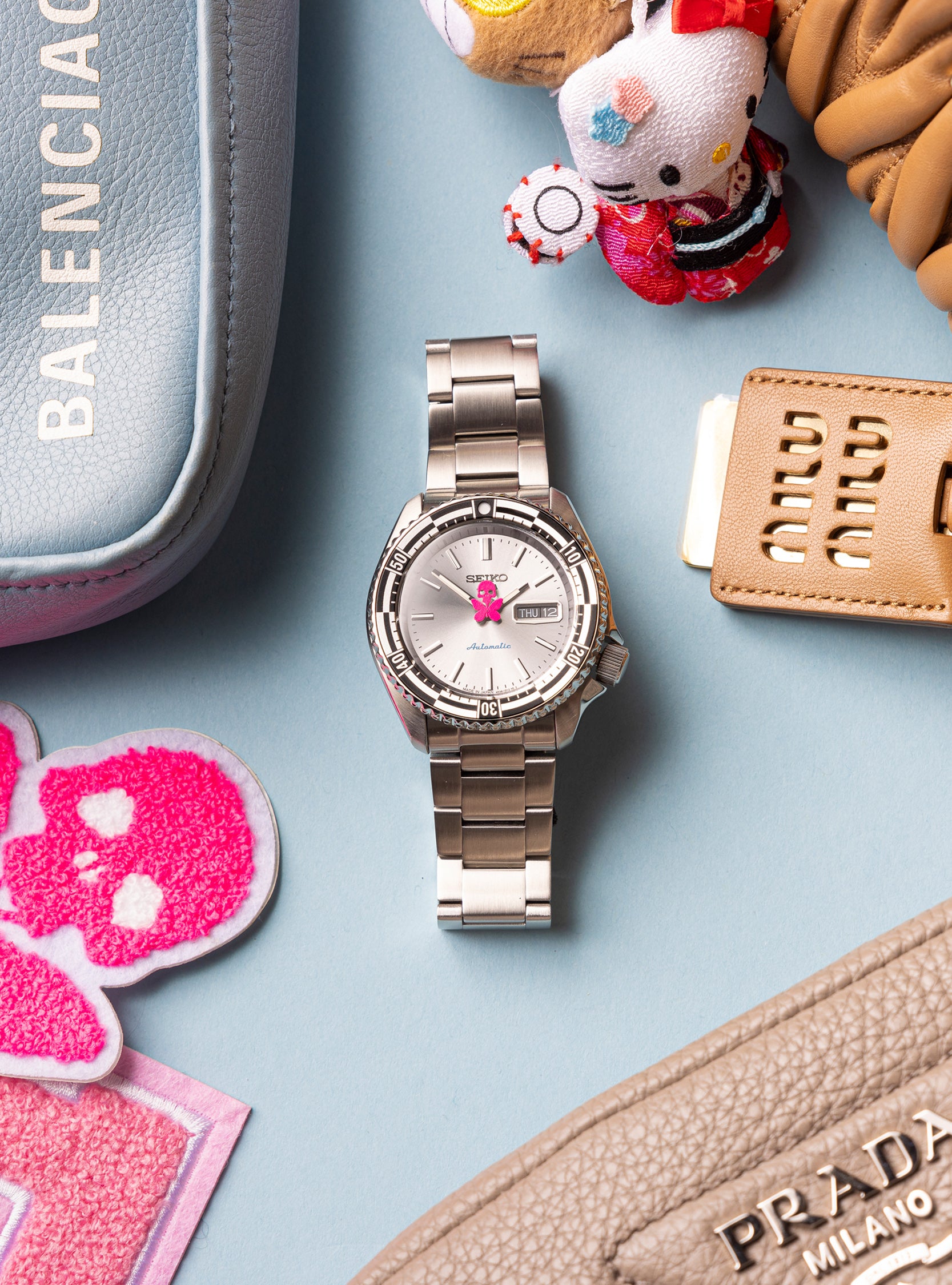 betty designs seiko watch collaboration