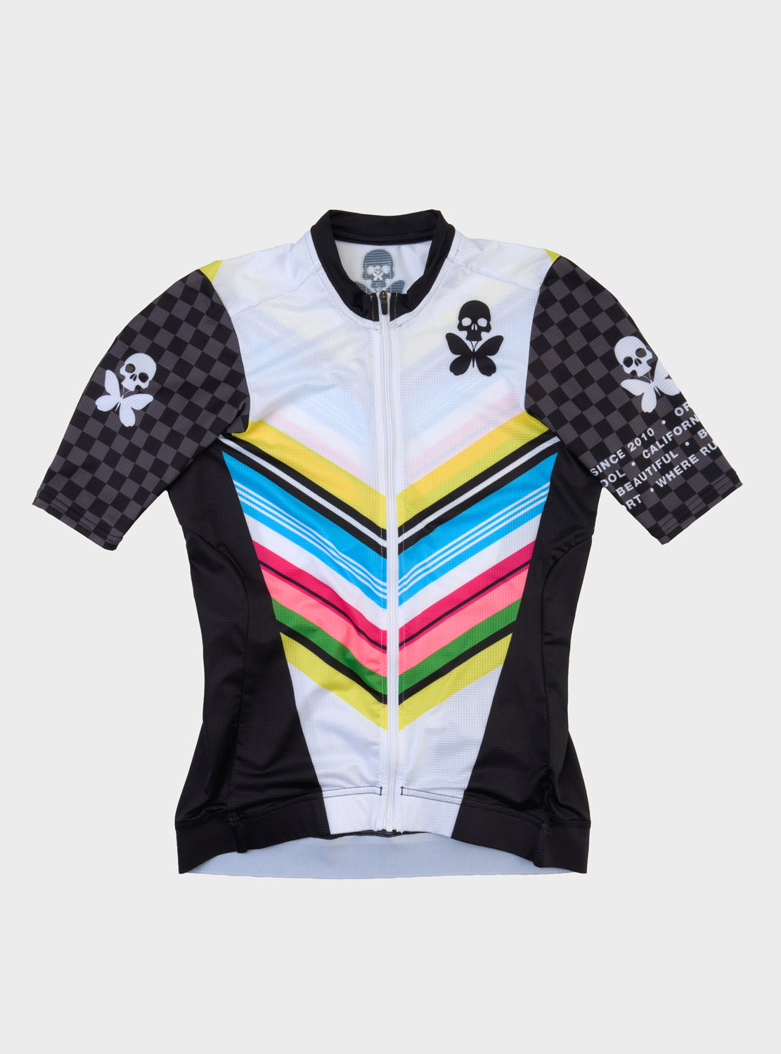 betty designs chevron cycling jersey for women