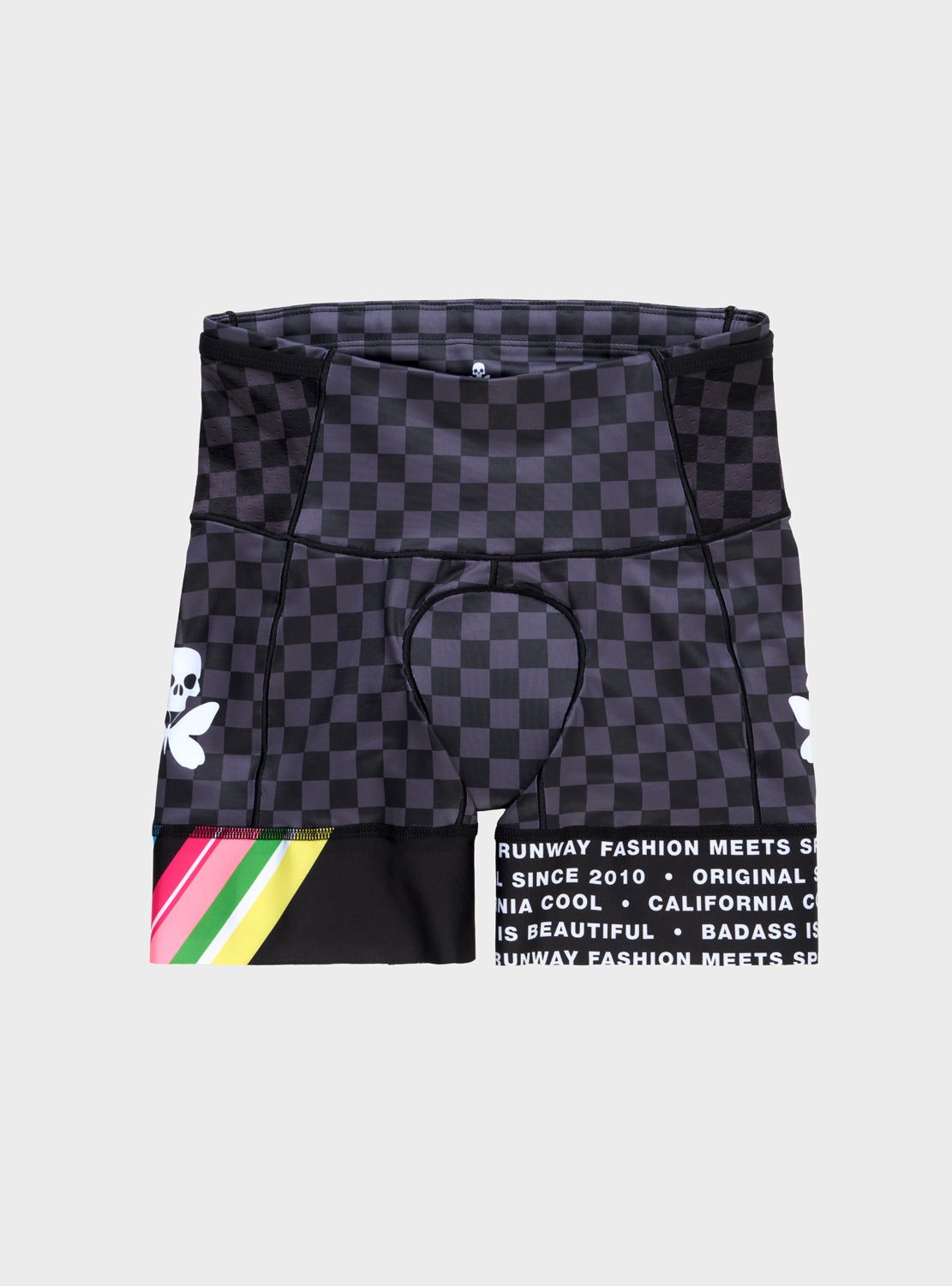 betty designs chevron triathlon short  iwth pockets for women
