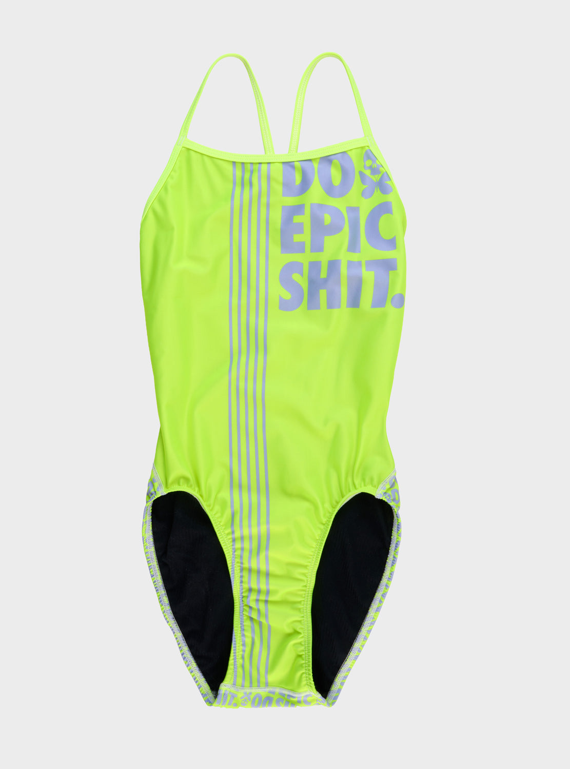 betty designs Do Epic Shit 3.0 Neon Sexy Back Swimsuit – Betty Designs