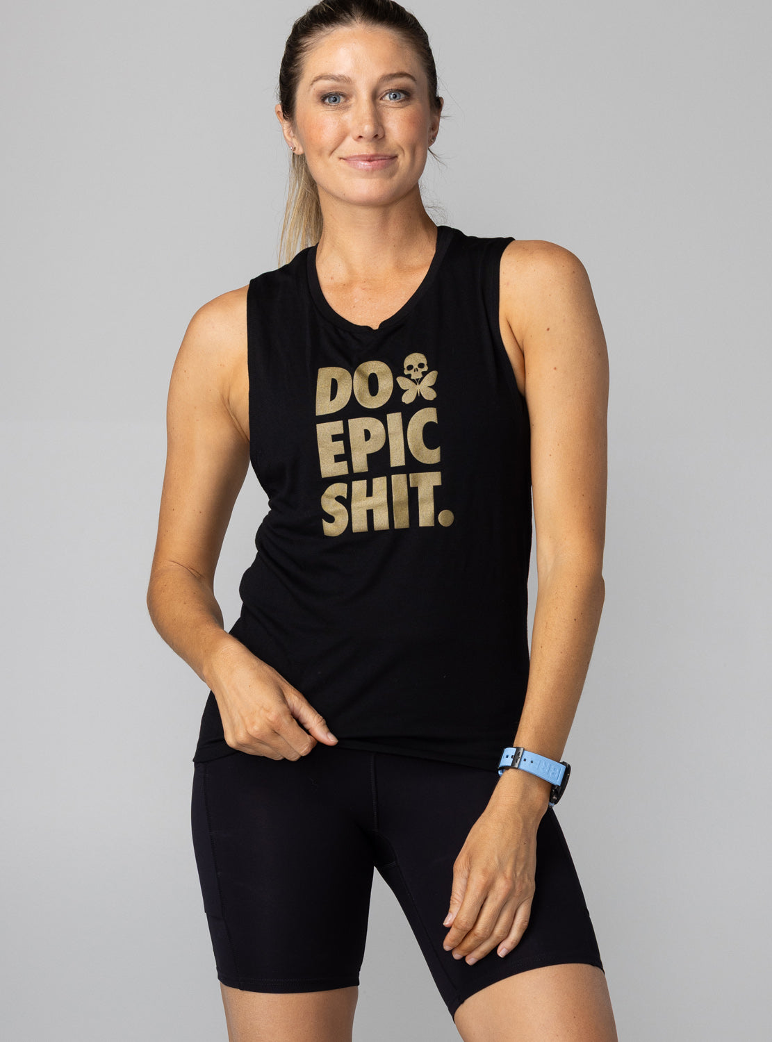 betty designs do epic shit casual tank for women