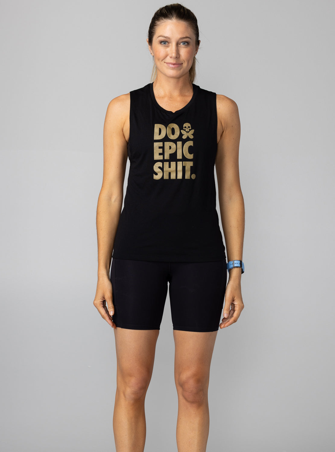 betty designs do epic shit casual tank for women