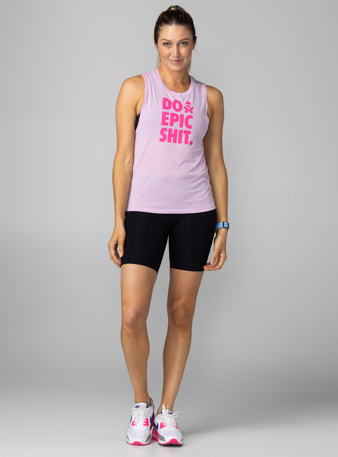 betty designs do epic shit casual tank for women
