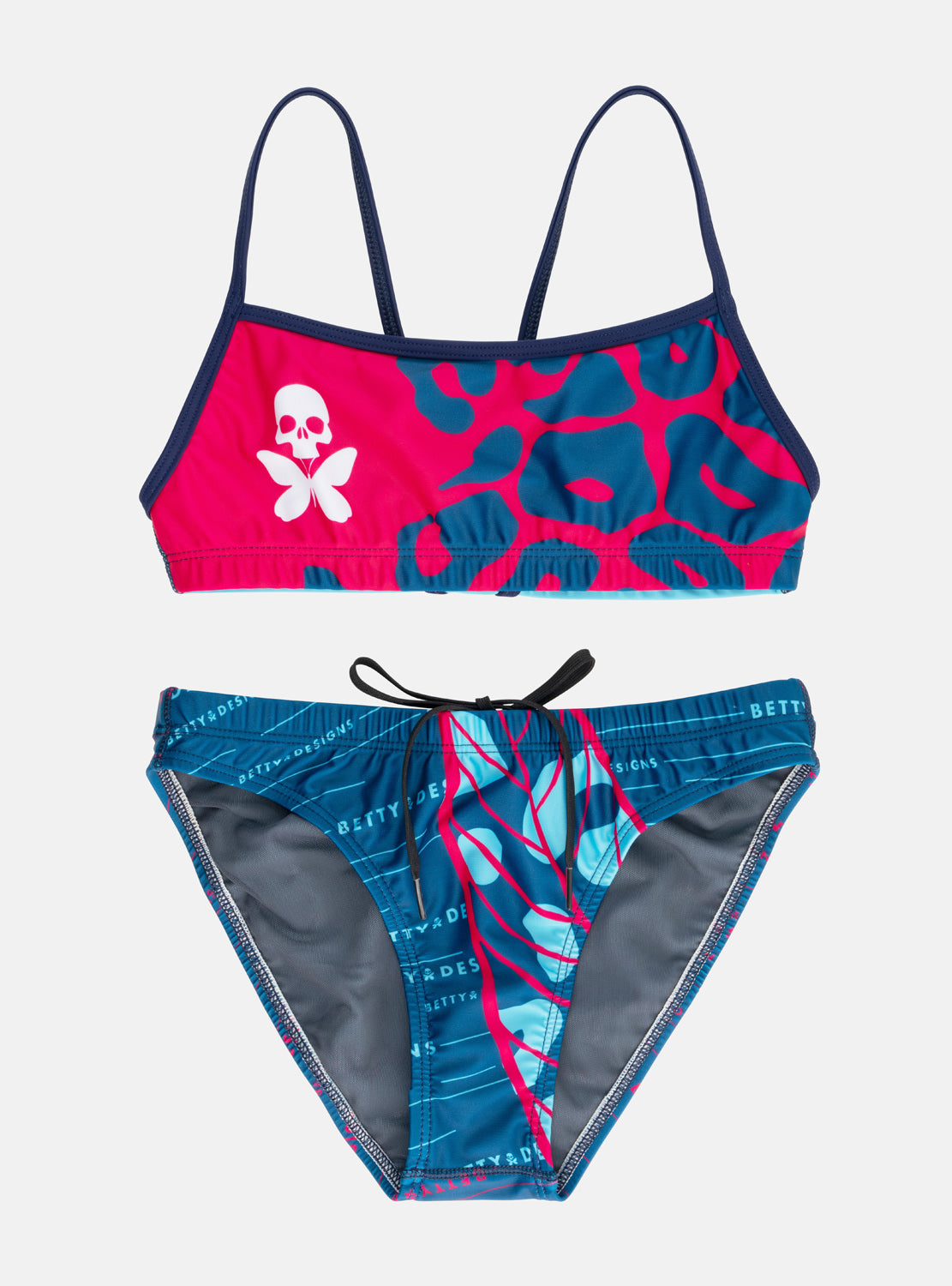 betty designs fantasy tropical performance bikini for women