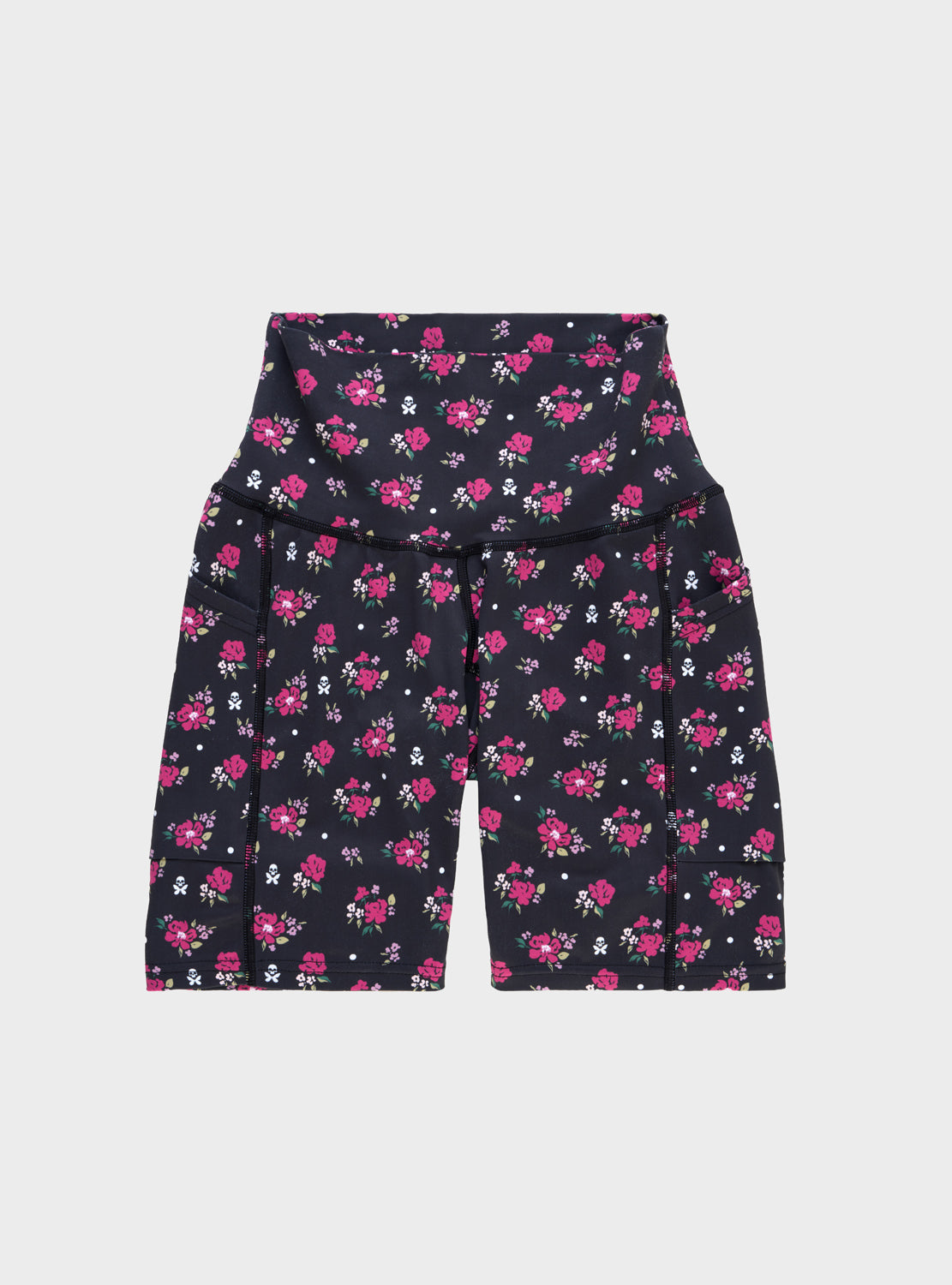 betty designs garden party run short with pockets for women