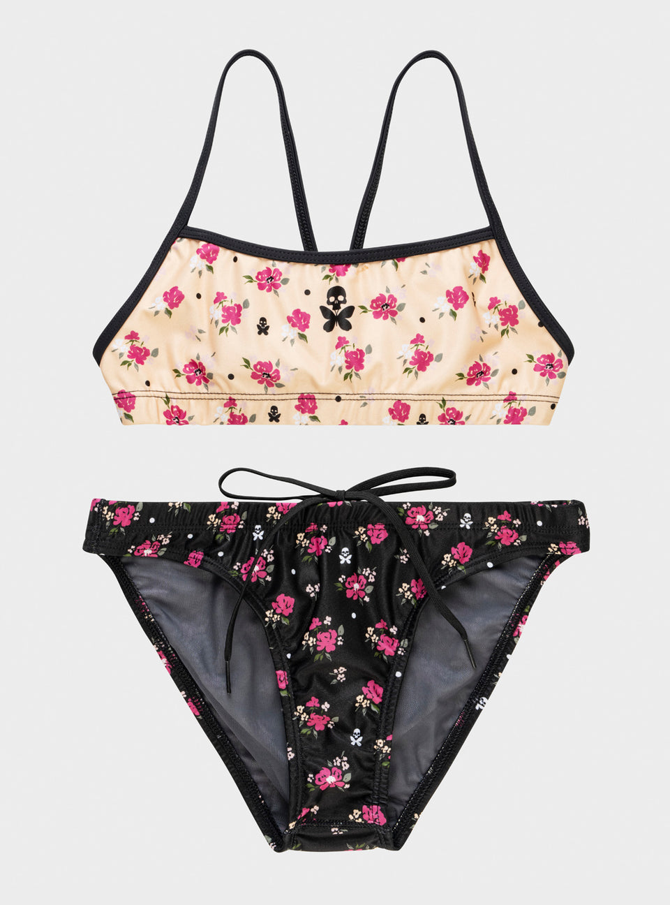 betty designs womens Garden Party 2.0 Bikini Top – Betty Designs