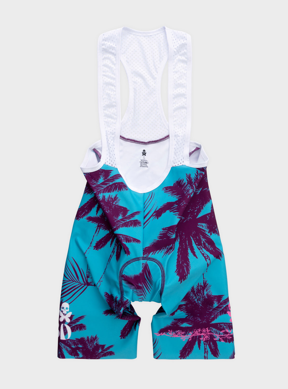 betty designs seamless cycling bib short for women