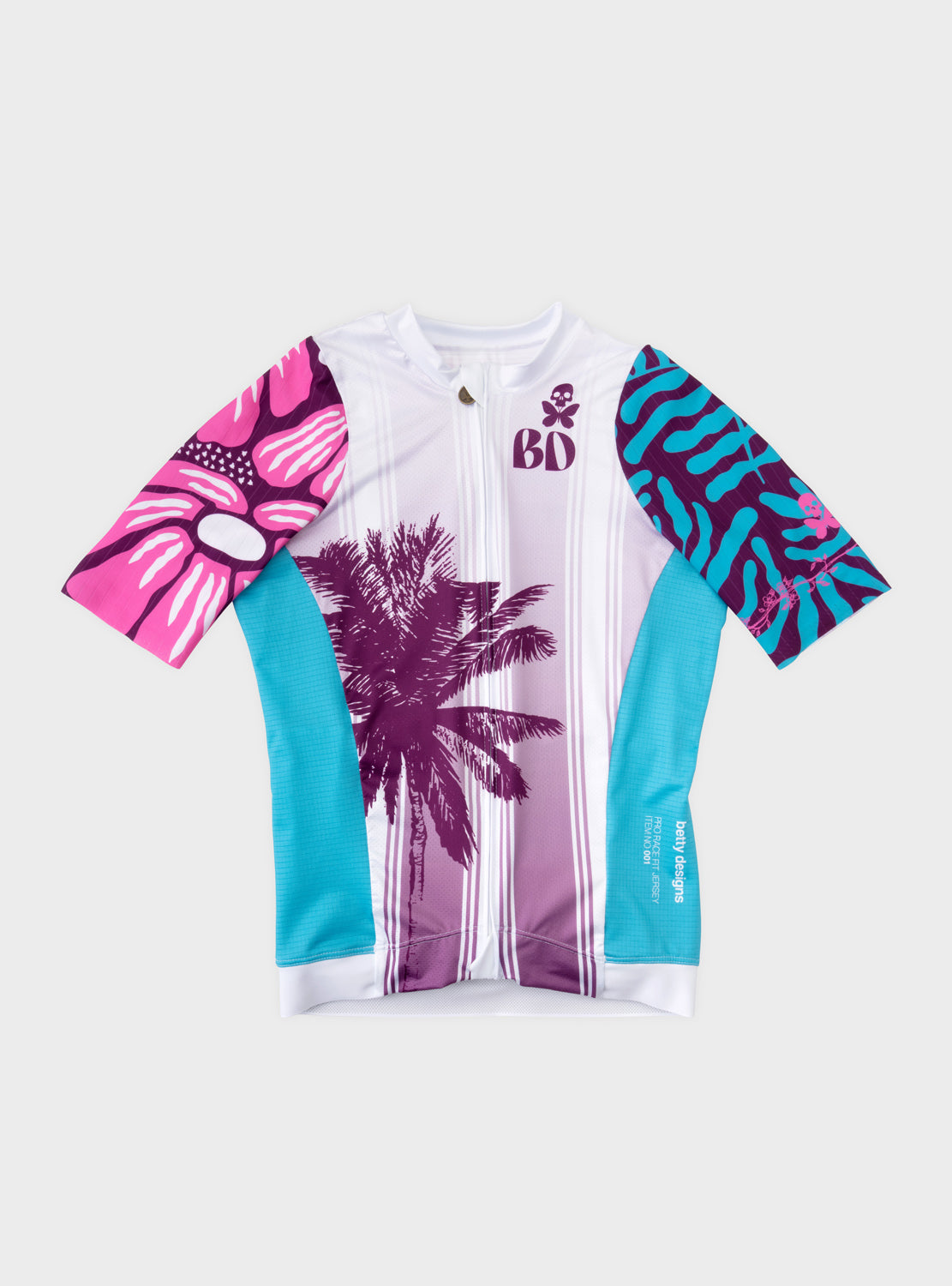 betty designs kona cycling jersey for women