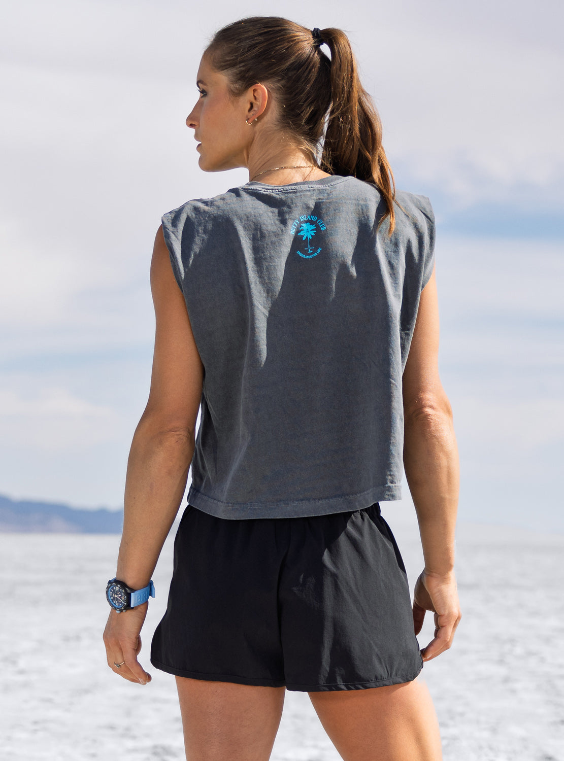 betty designs muscle tee for women