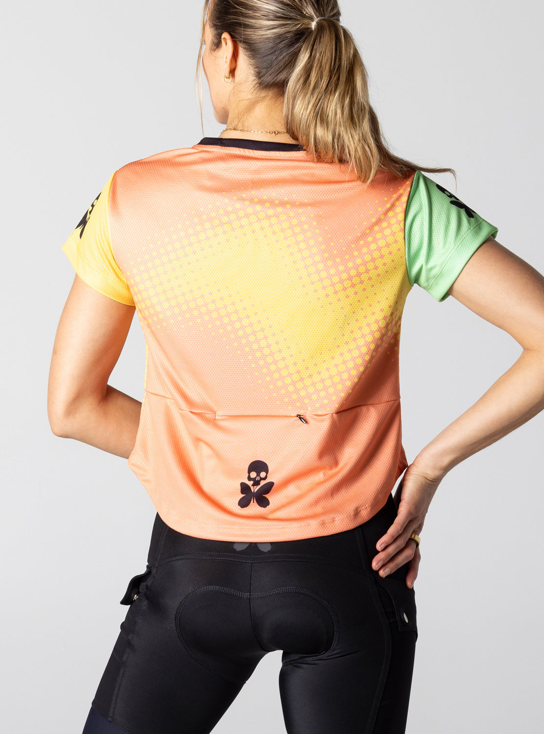 betty designs womens mountain bike short sleeve jersey