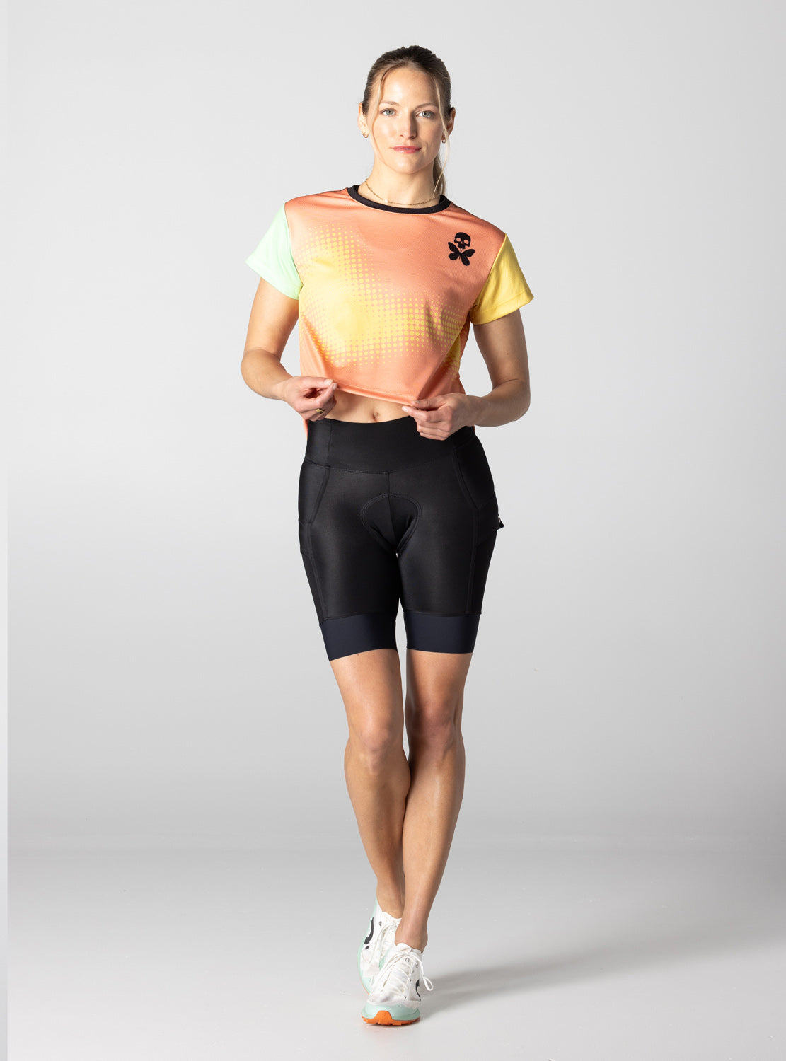 betty designs womens mountain bike short sleeve jersey