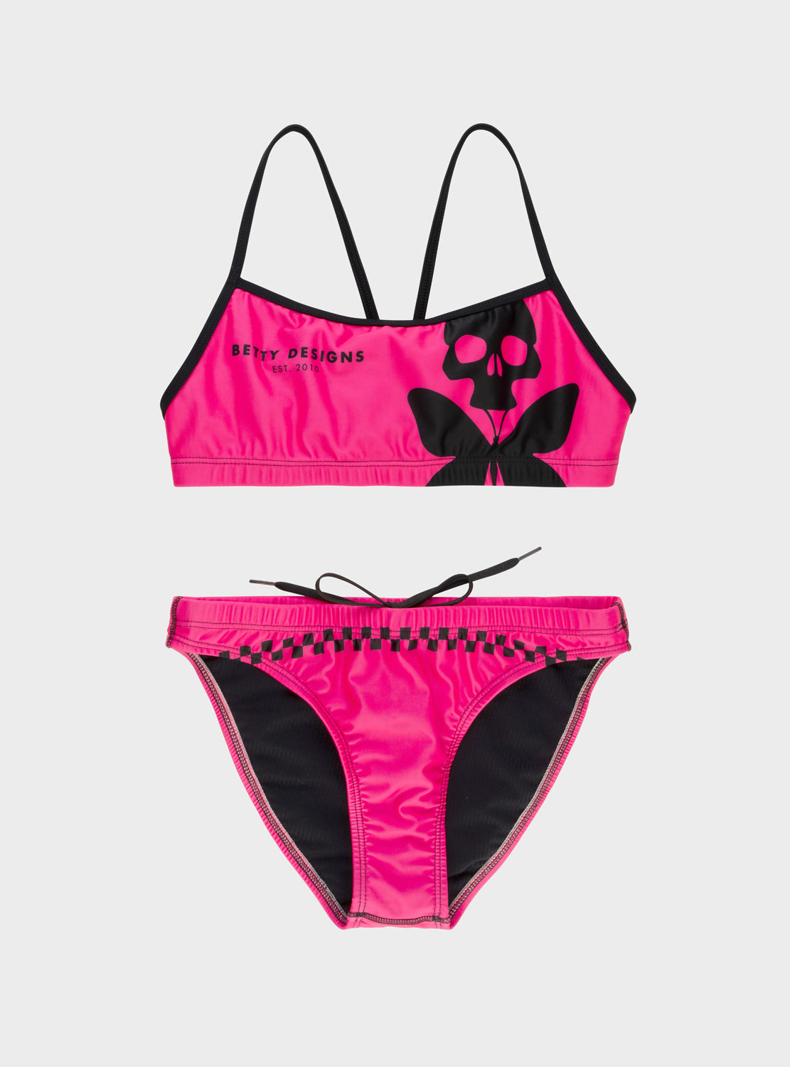 betty designs womens Pink Betty Bikini Bottom – Betty Designs