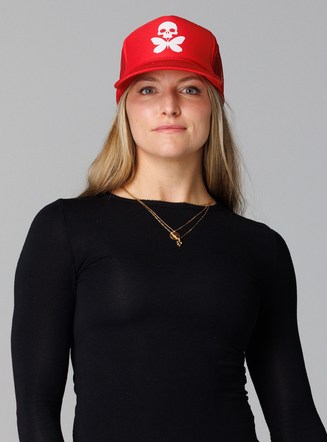 betty designs trucker hat