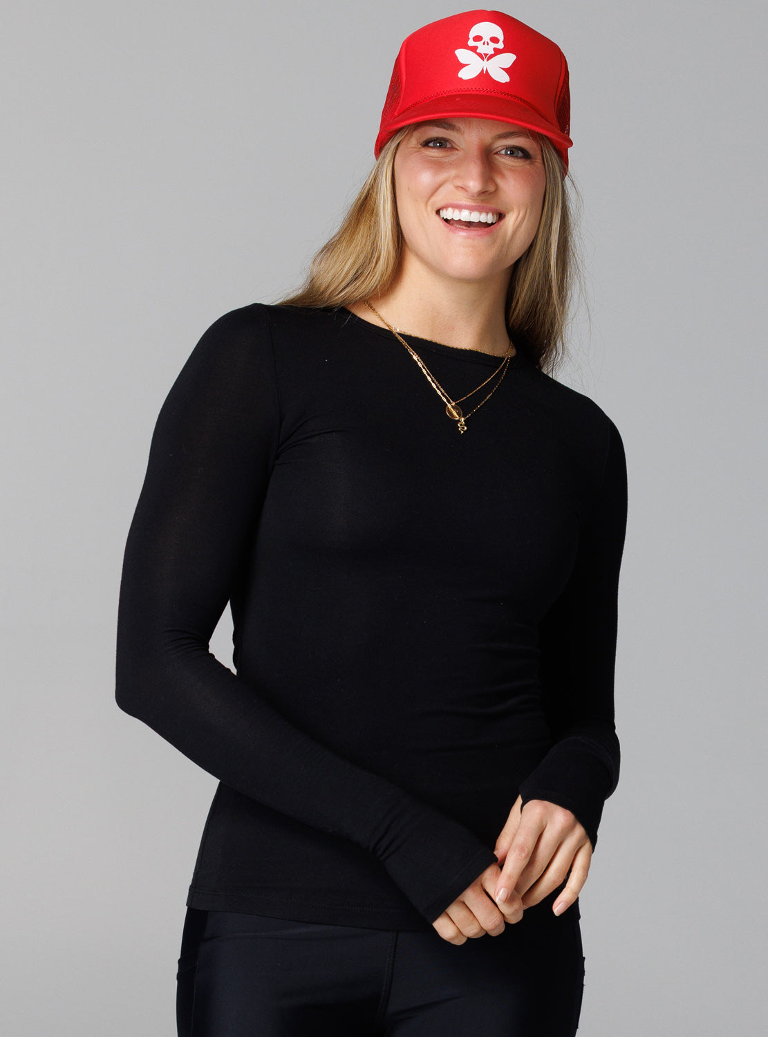 betty designs trucker hat