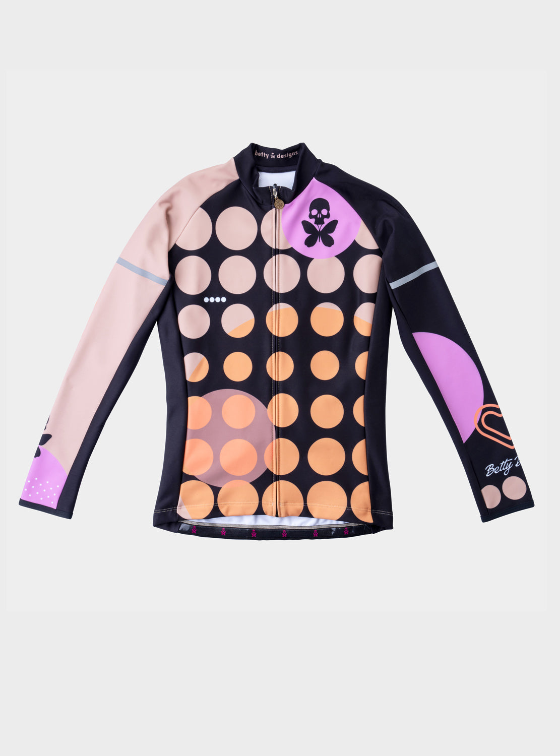 Shift Pink Thermal Long Sleeve Cycle Jersey