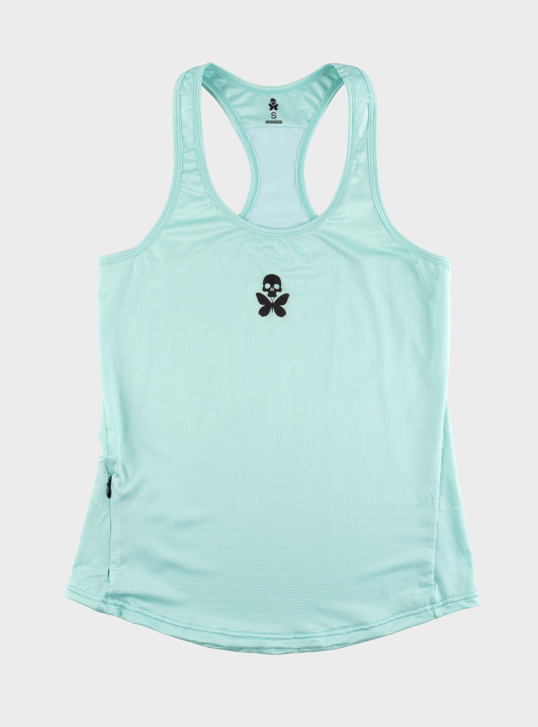 betty designs signature mesh racer back run tank for women