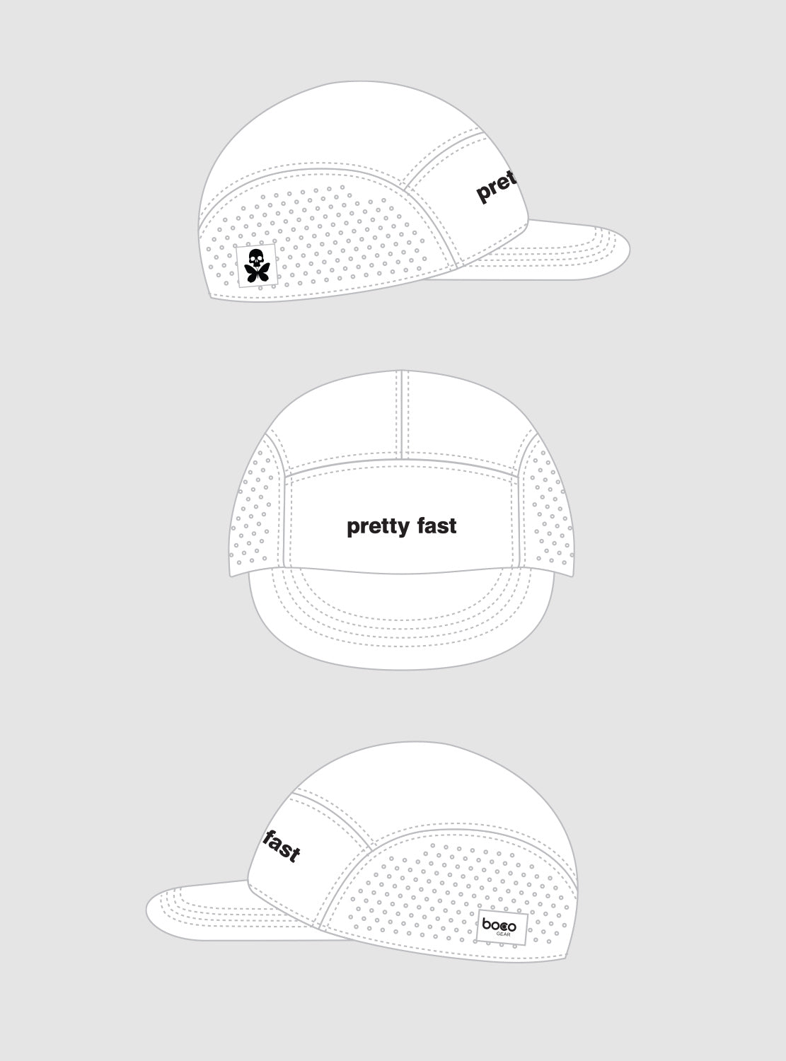 Squad26 Pretty Fast Nylon Run Cap