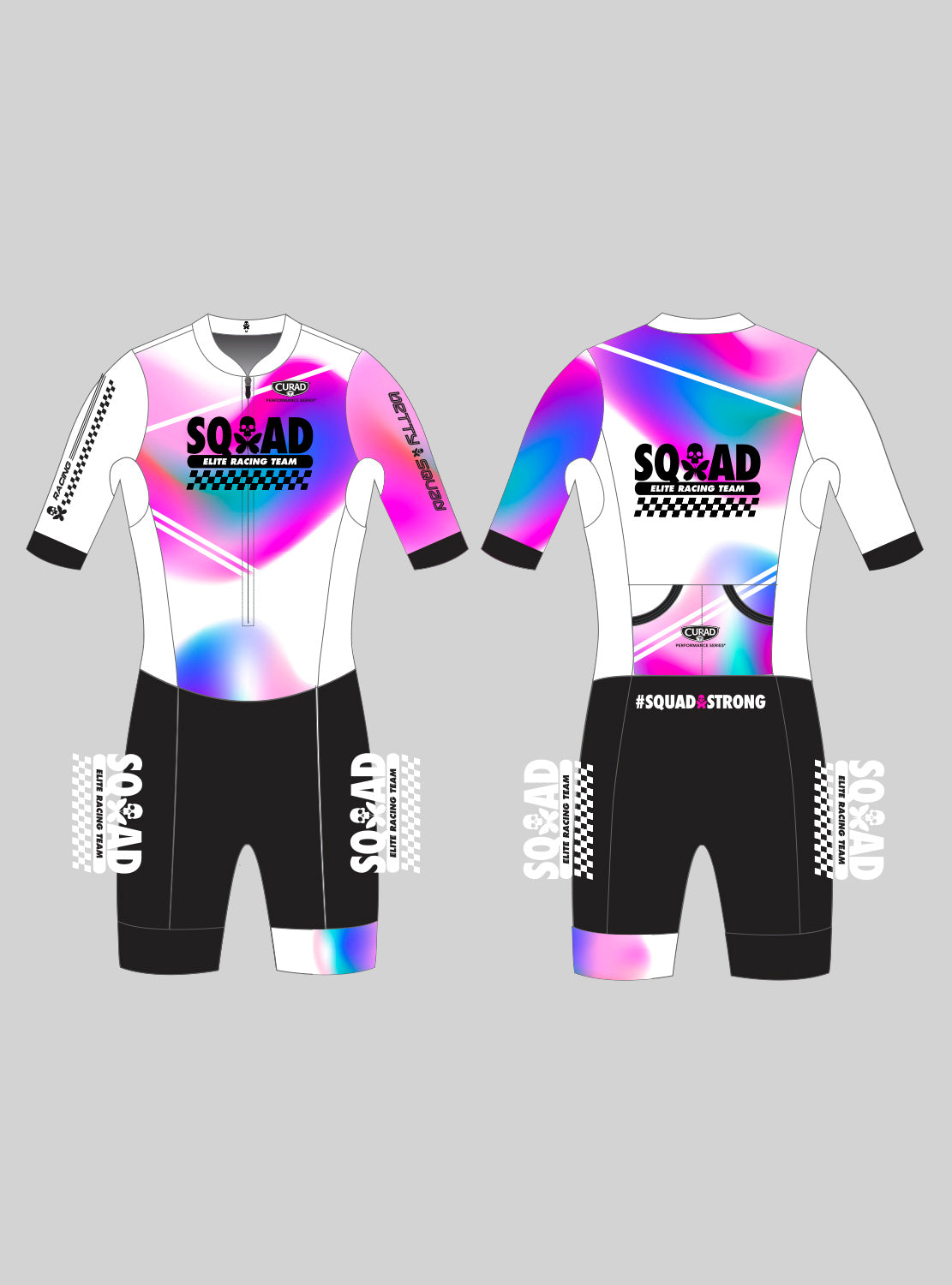 Squad25 Elite Short Sleeve Tri Skinsuit