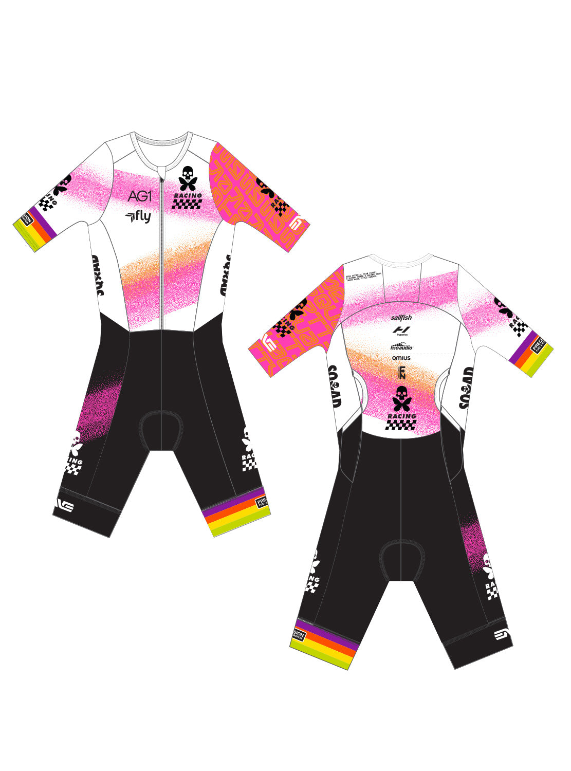 Squad26 Pro Short Sleeve Race Suit