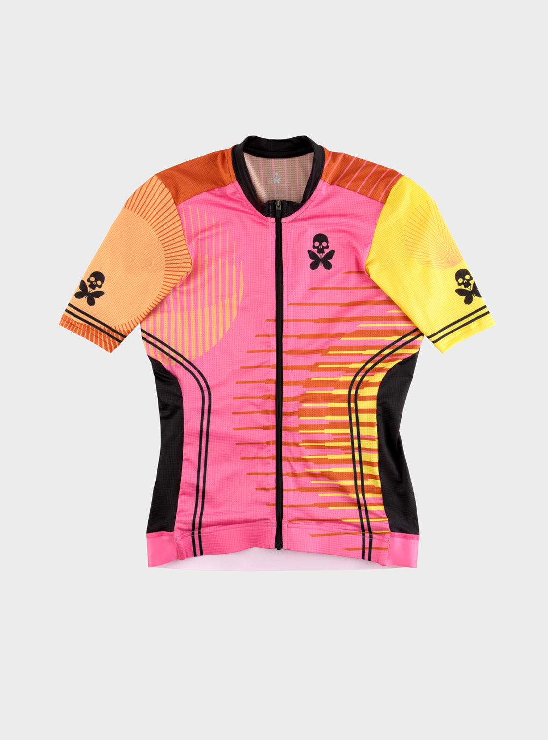 betty designs sunset strip cycling jersey for women