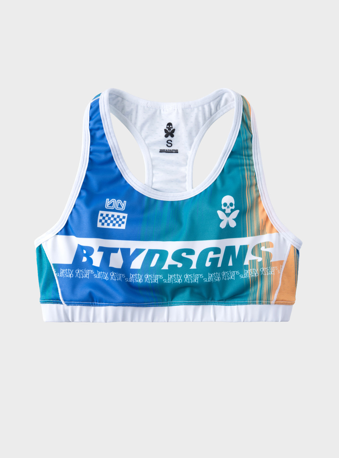 betty designs team issue sports bra