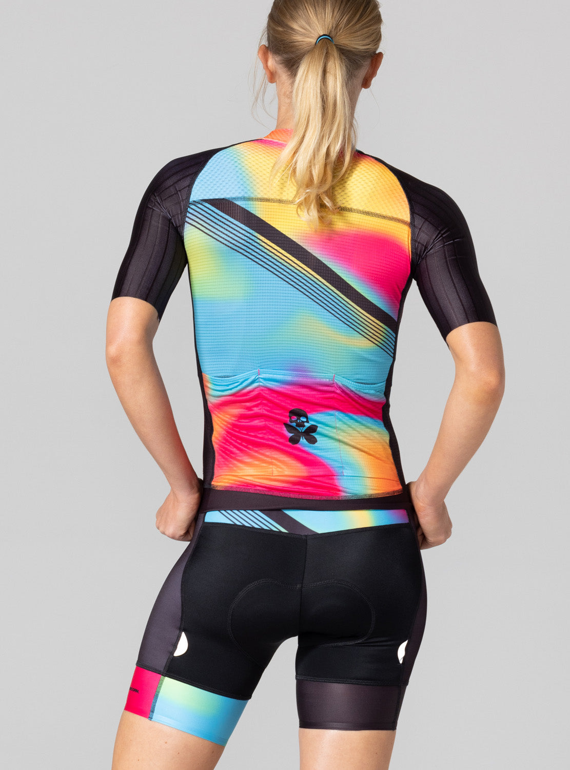 betty designs womens unicorn cycle jersey cycle bib short