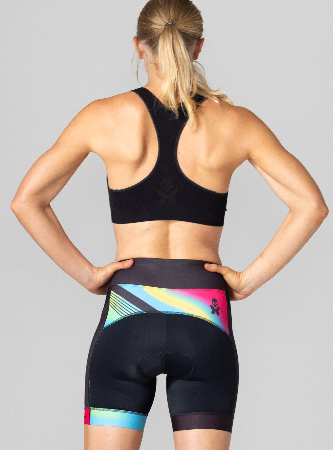 betty designs unicorn womens tri short