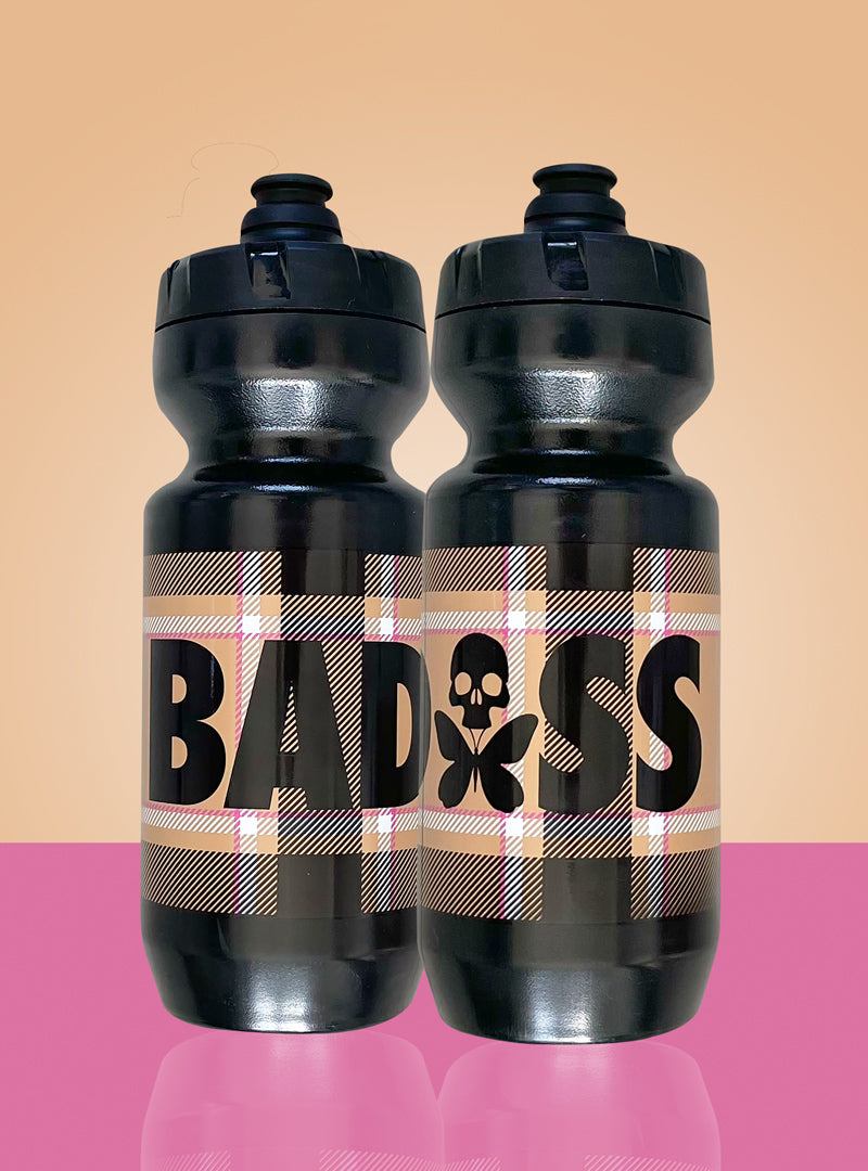 betty designs plaid water bottle