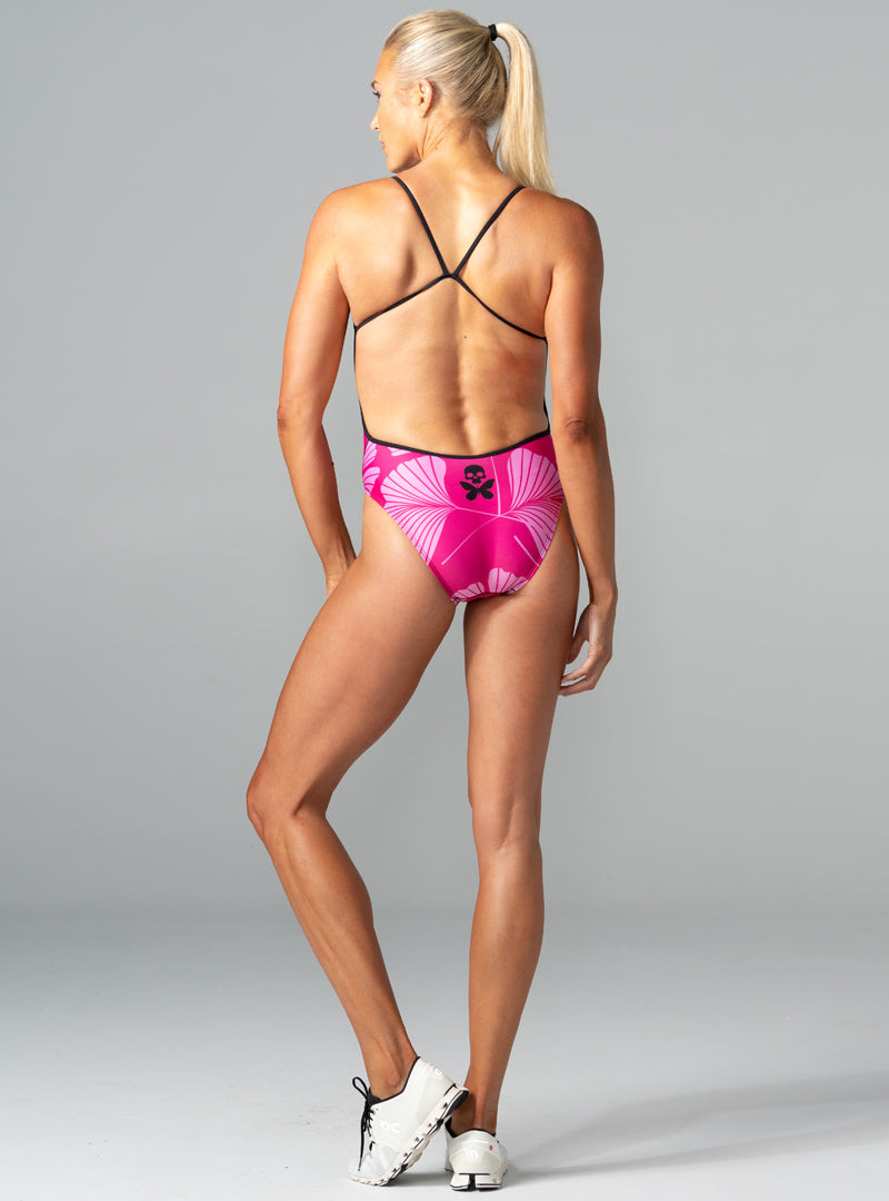 betty designs ginkgo sexy back swimsuit