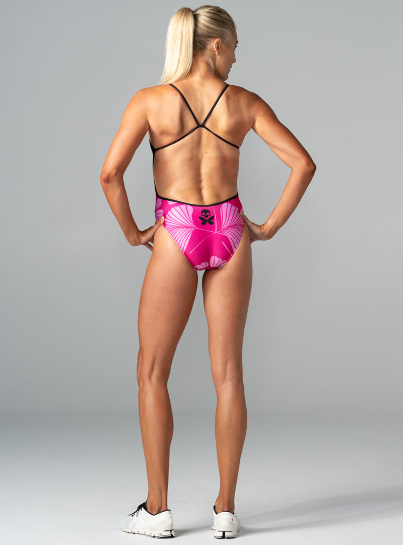 betty designs ginkgo sexy back swimsuit