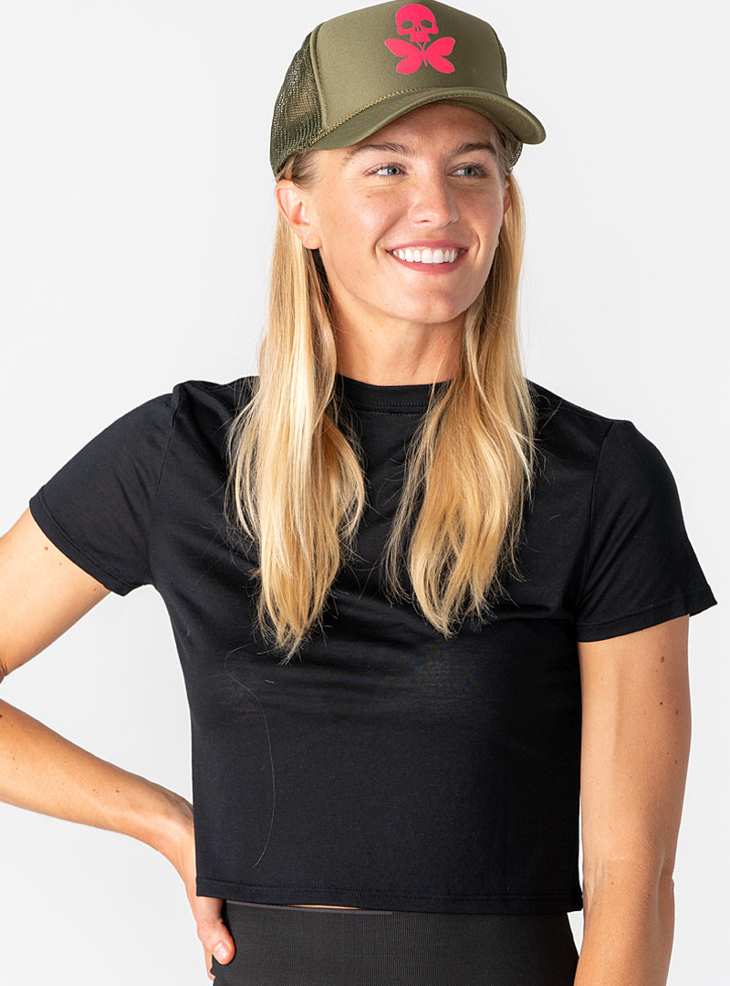 betty designs retro trucker