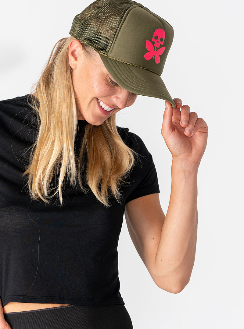 betty designs retro trucker