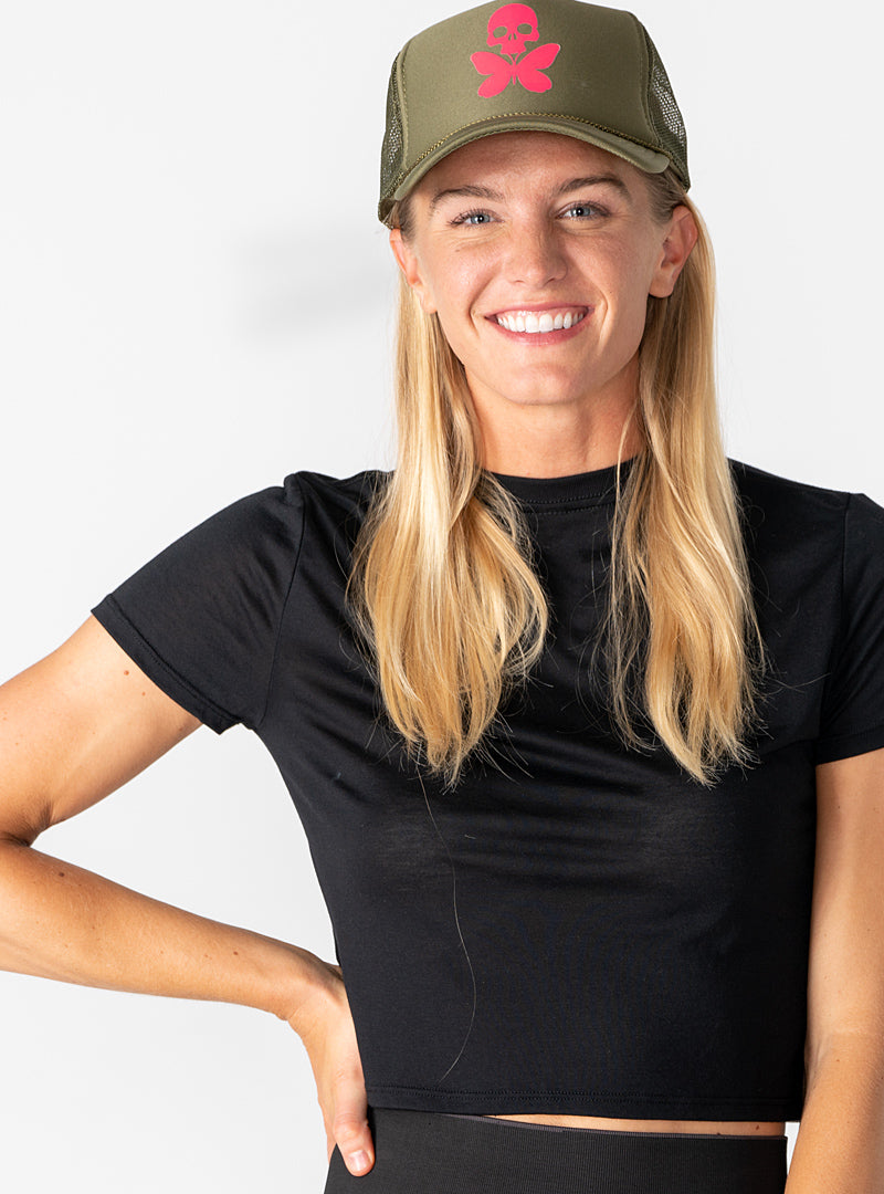 betty designs retro trucker