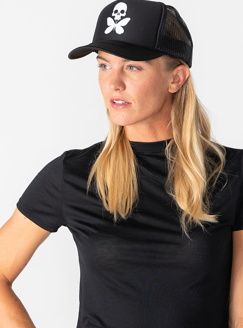 betty designs trucker hat