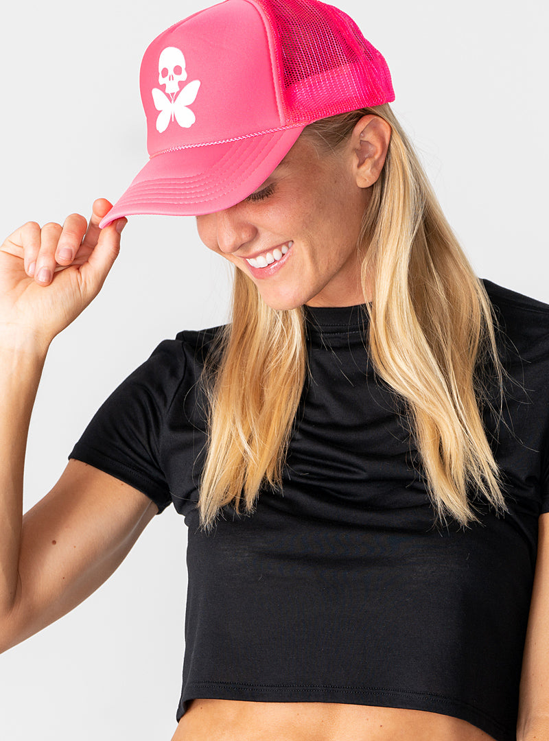 betty designs trucker hat