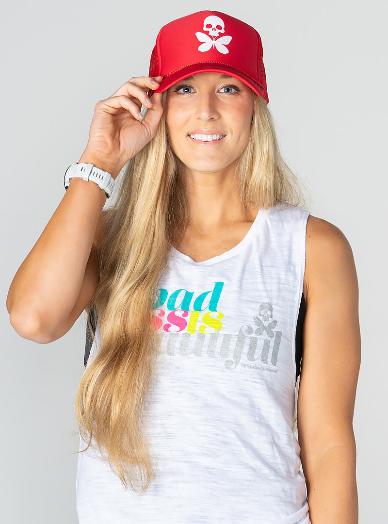 betty designs retro trucker