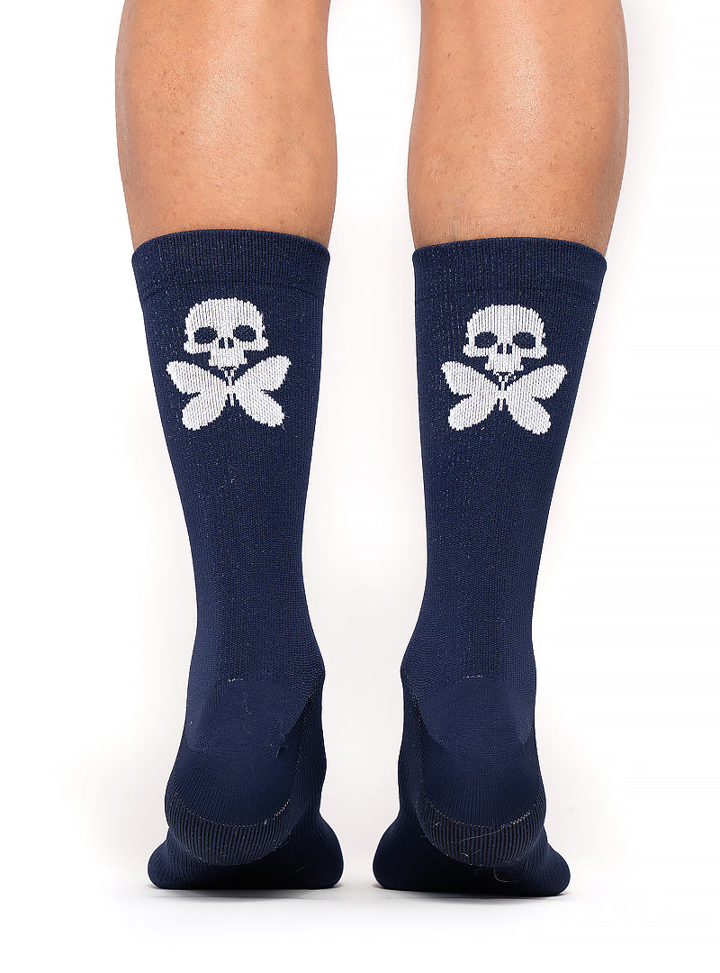 Signature Compression Socks Navy