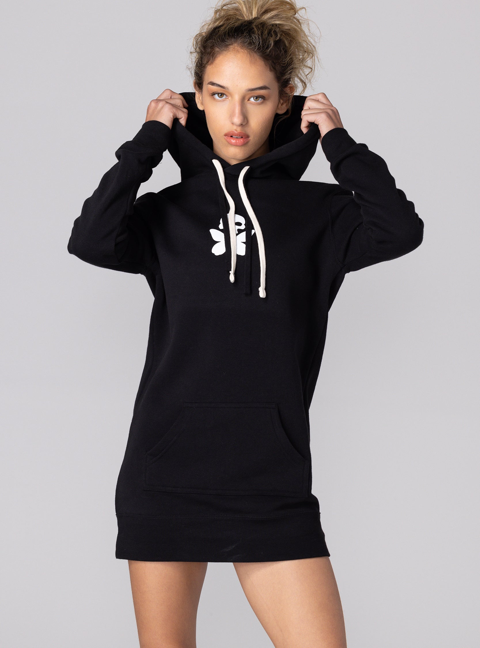 Adidas hoodie dress womens cheap